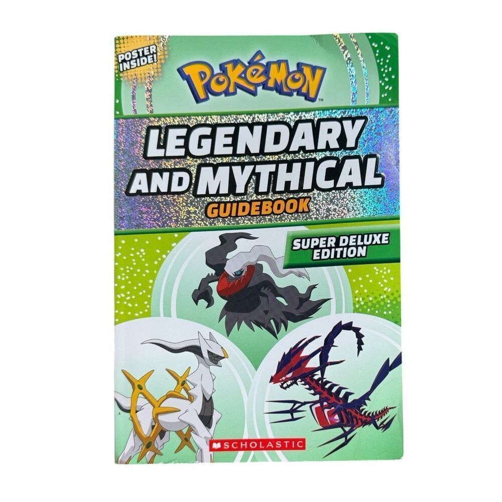 New Pokémon Legendary and Mythical Guidebook Super Deluxe Edition Scholastic